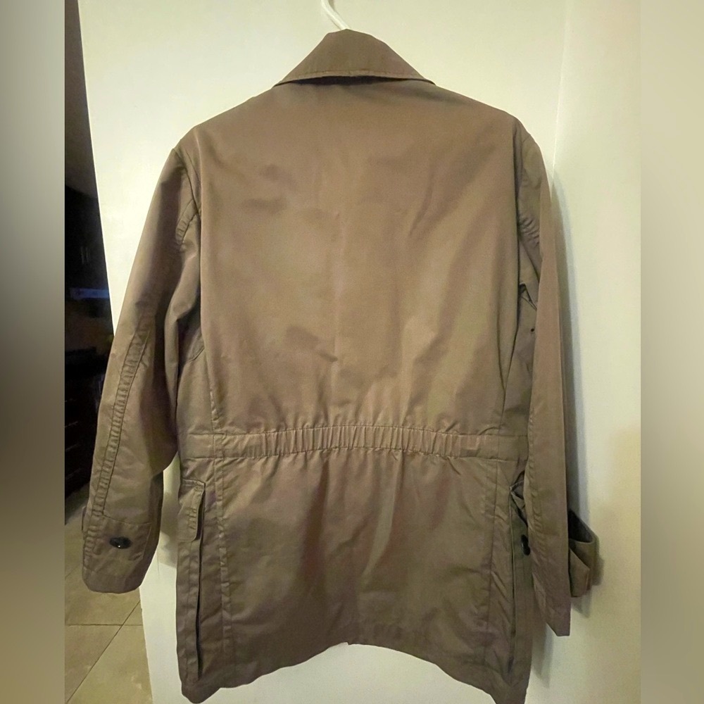 Burberry Tan Military Field Coat Lightweight Cotton - Picture 6 of 15